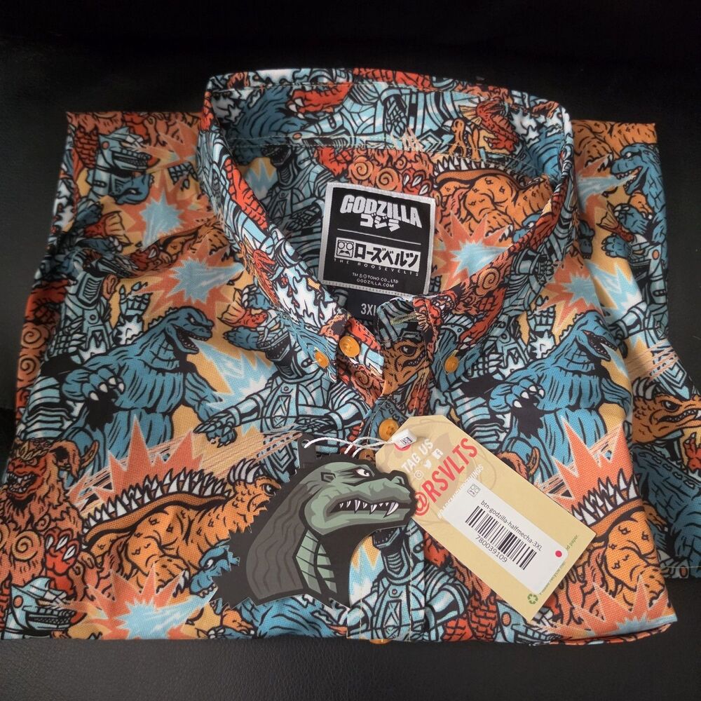 RSVLTS 3XL Mens 2026 Godzilla “Monsters and Mecha” Colorway Exclusive